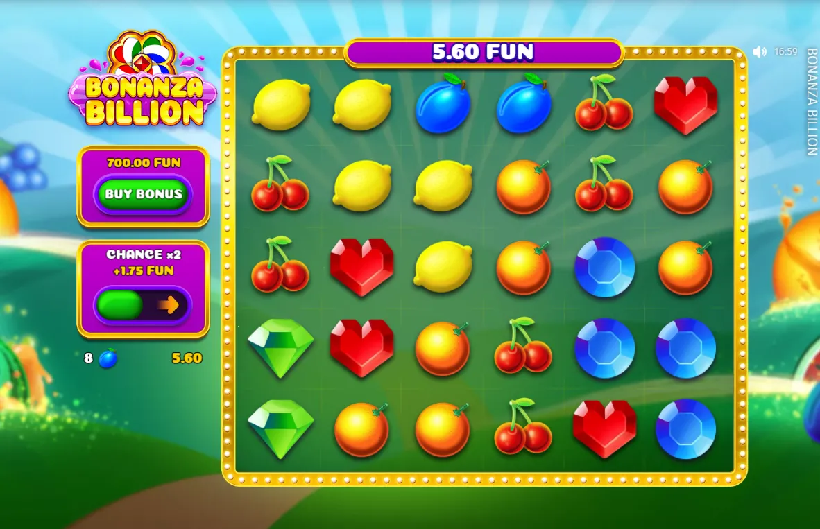 Bonanza Billion demo