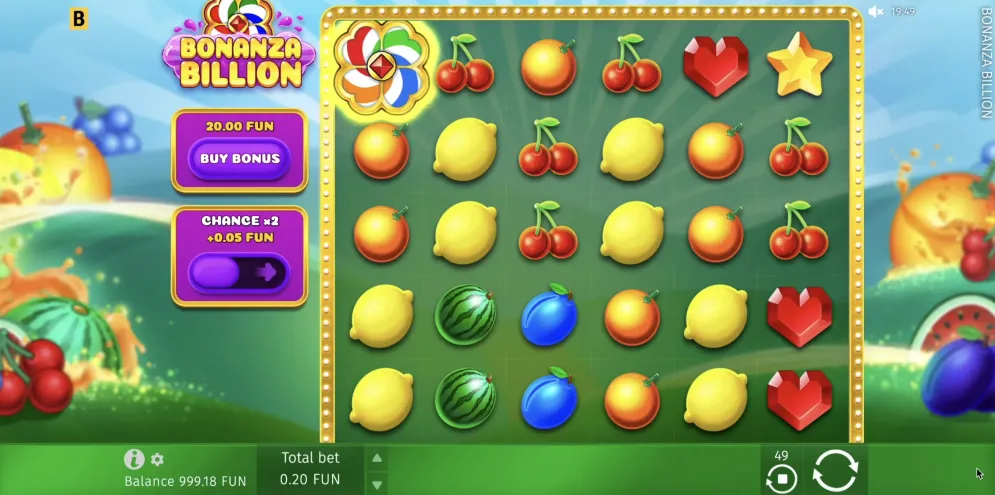 Bonanza Billion gameplay